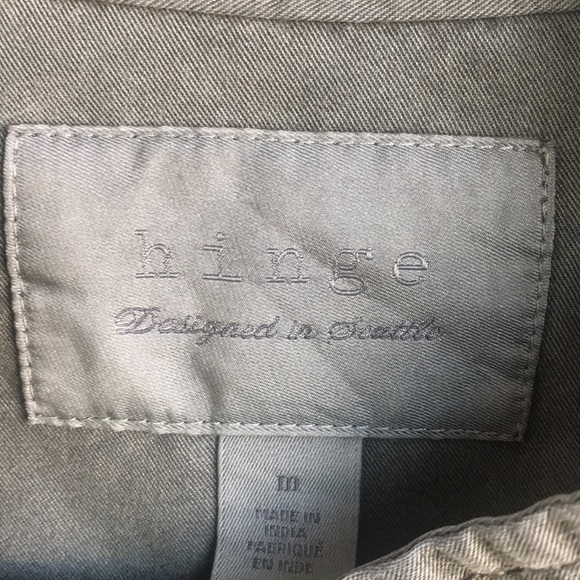 Hinge Green Anorak Utility Jacket - Picture 4 of 9